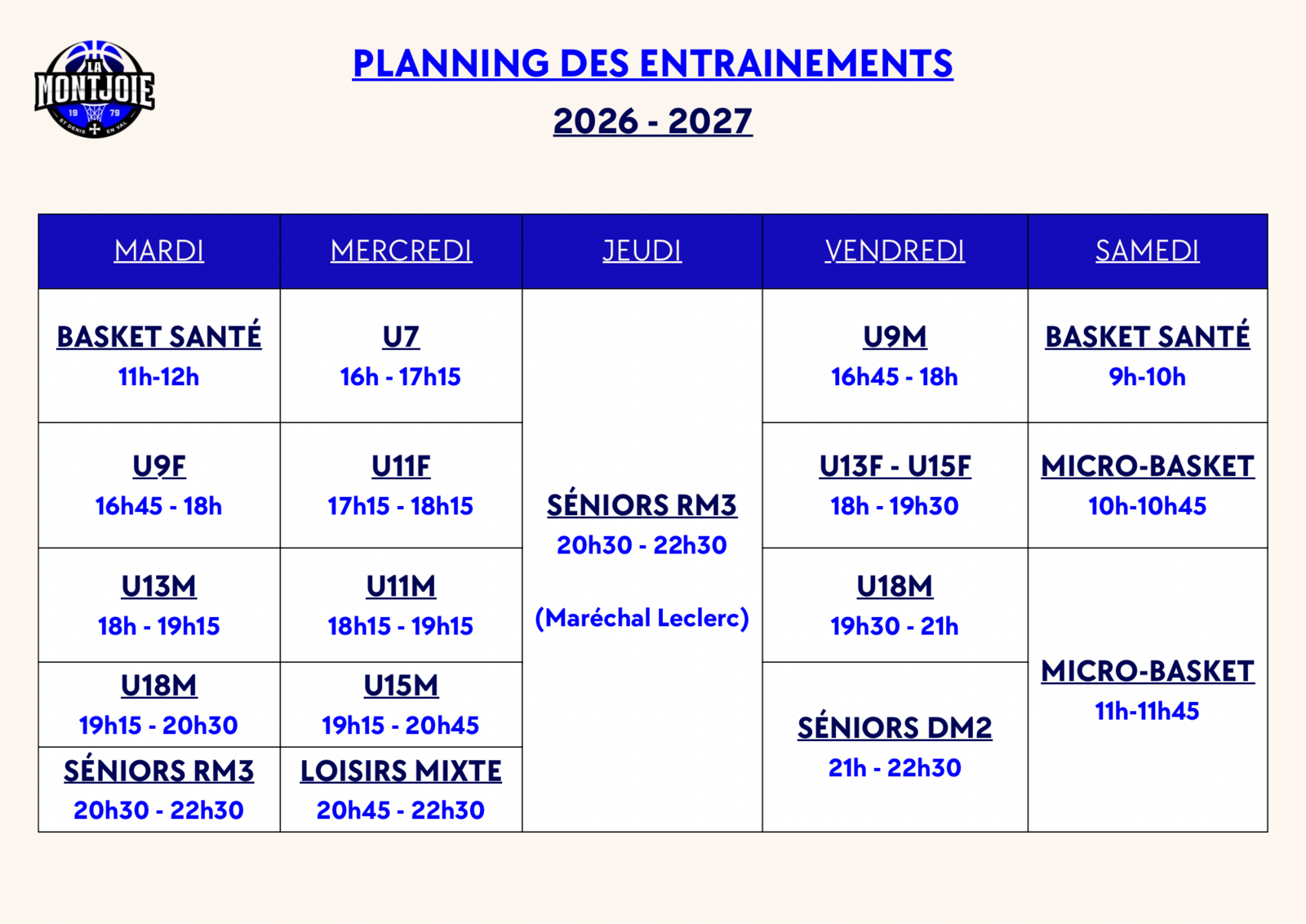 Reprise des entrainements mini basket et jeune