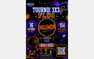 Tournoi fluo halloween