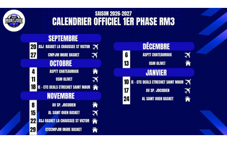 Premiere phase RM3