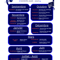Nos évenements de l'année